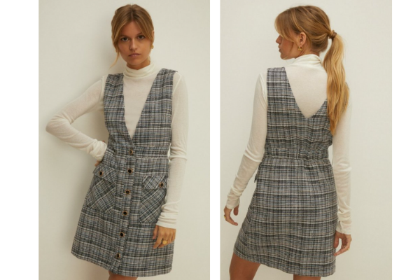 Preppy Tweed Mini Dress