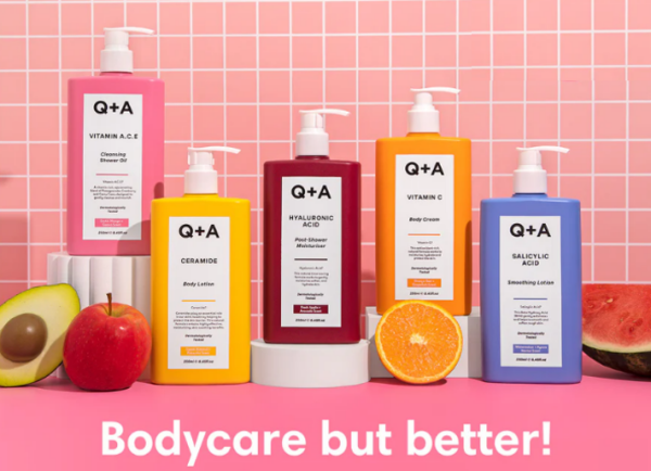 Q A launches NEW Bodycare Range Skincare for everywhere MagicMum com