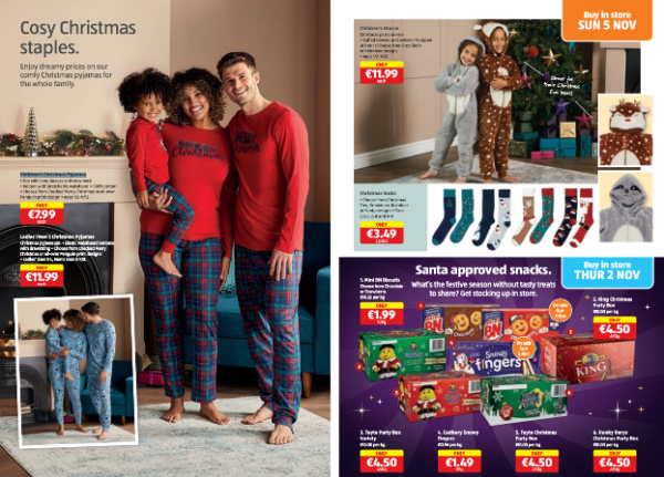 Aldi christmas best sale pyjamas 2021